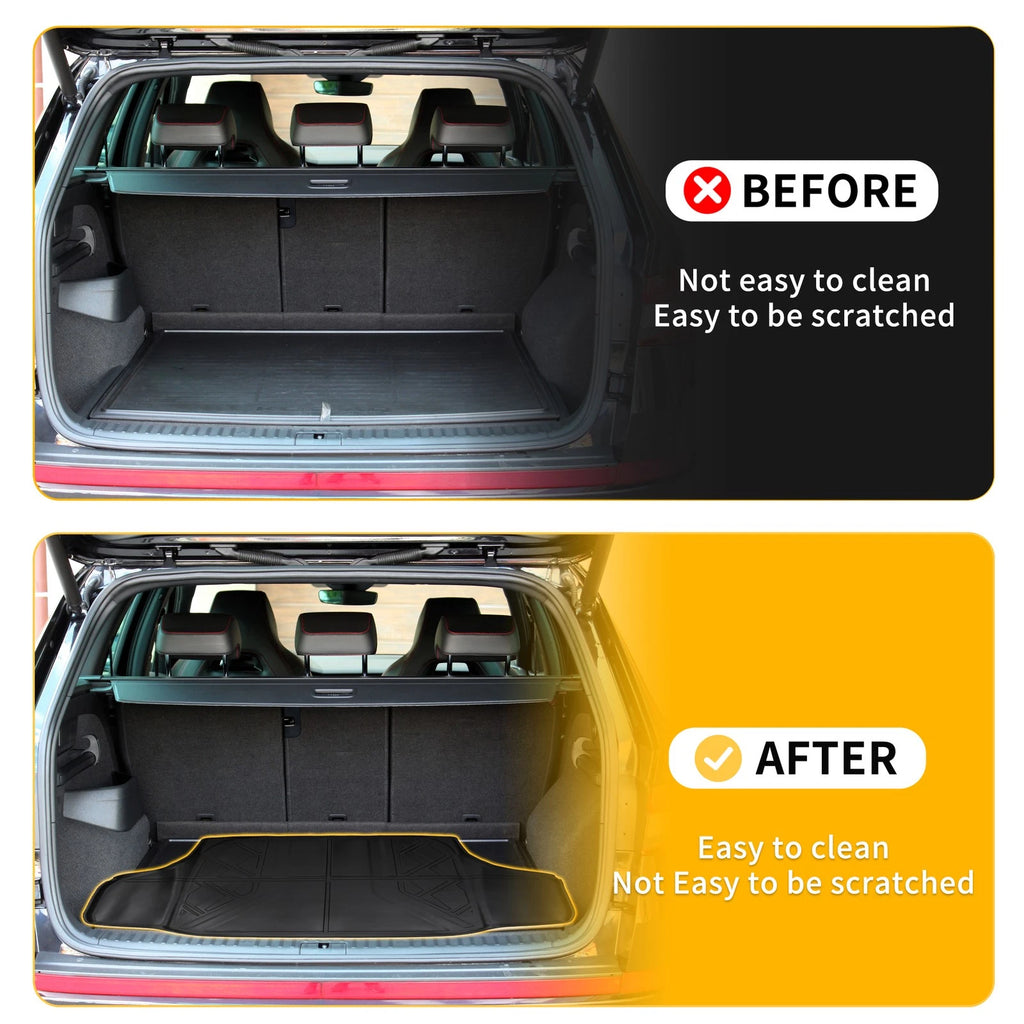 Cargo Liner Rear Trunk Mat for Honda CR-V (2018–2022), Accord (2018–2022)