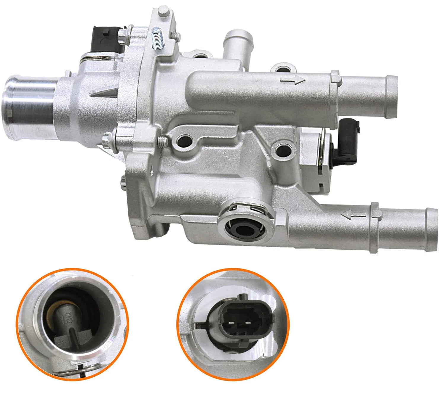 Thermostat Housing Kit for Chevy Cruze (2011–2016), Sonic (2012–2018), Trax (2012–2017) 25192228