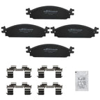 Set of 4 Front Ceramic Brake Pads for Ford Explorer Flex Taurus (2009–2019) D1376