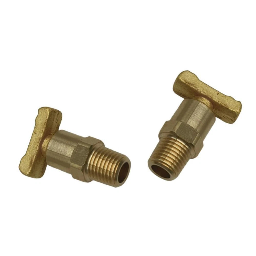 2PCS Brass Drain Tap for MerCruiser (22-16951A1, 22-16951T1, Johnson 379957, 18-4218)