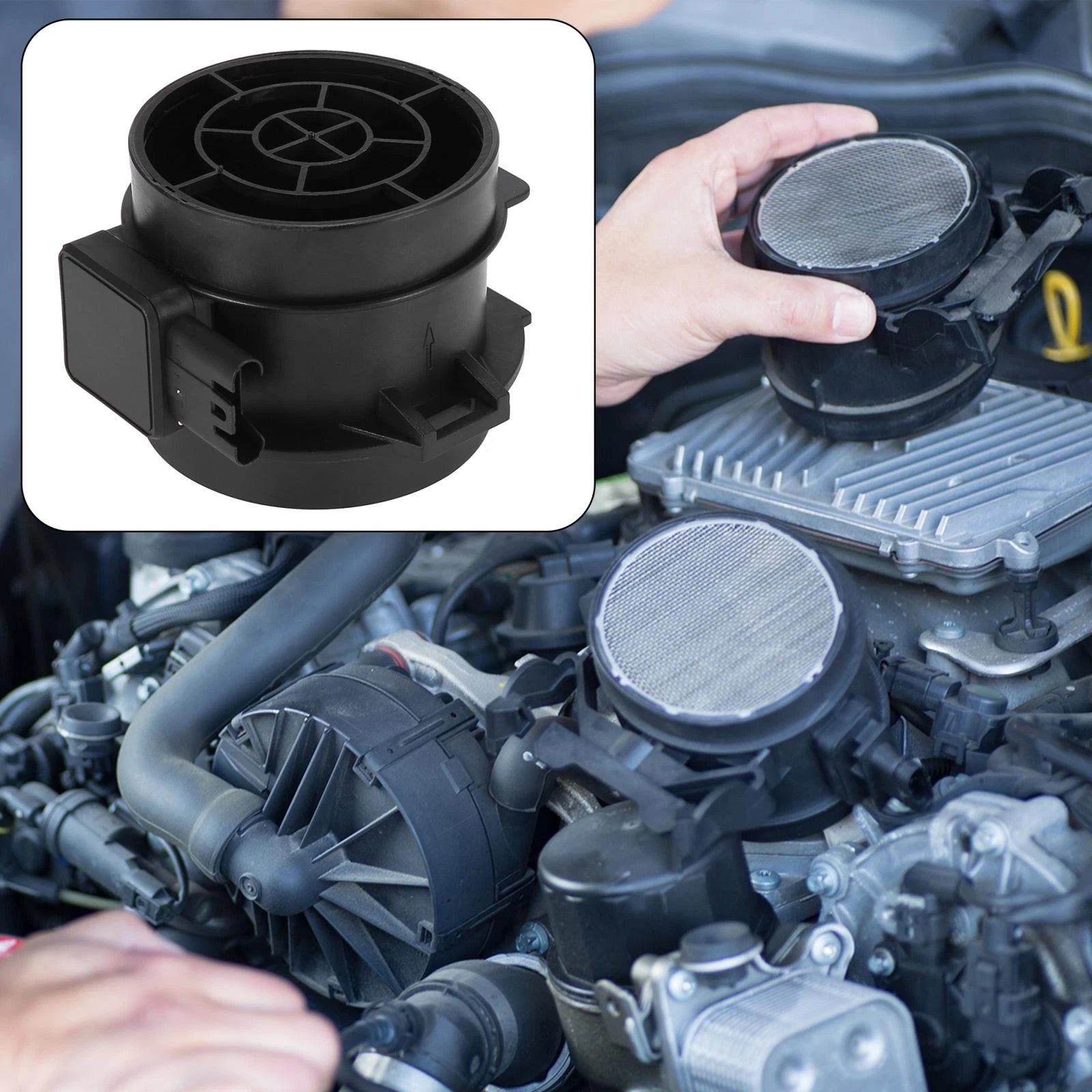 MAF Mass Air Flow Meter Sensor 5WK9642 13627566983 for BMW Z4 (2003–2005)