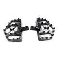 Wide Red Foot Pegs for Harley Touring Sportster Softail Dyna