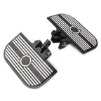 2X Mount Passenger Floorboards Pedal Pads for Harley Sportster XL D