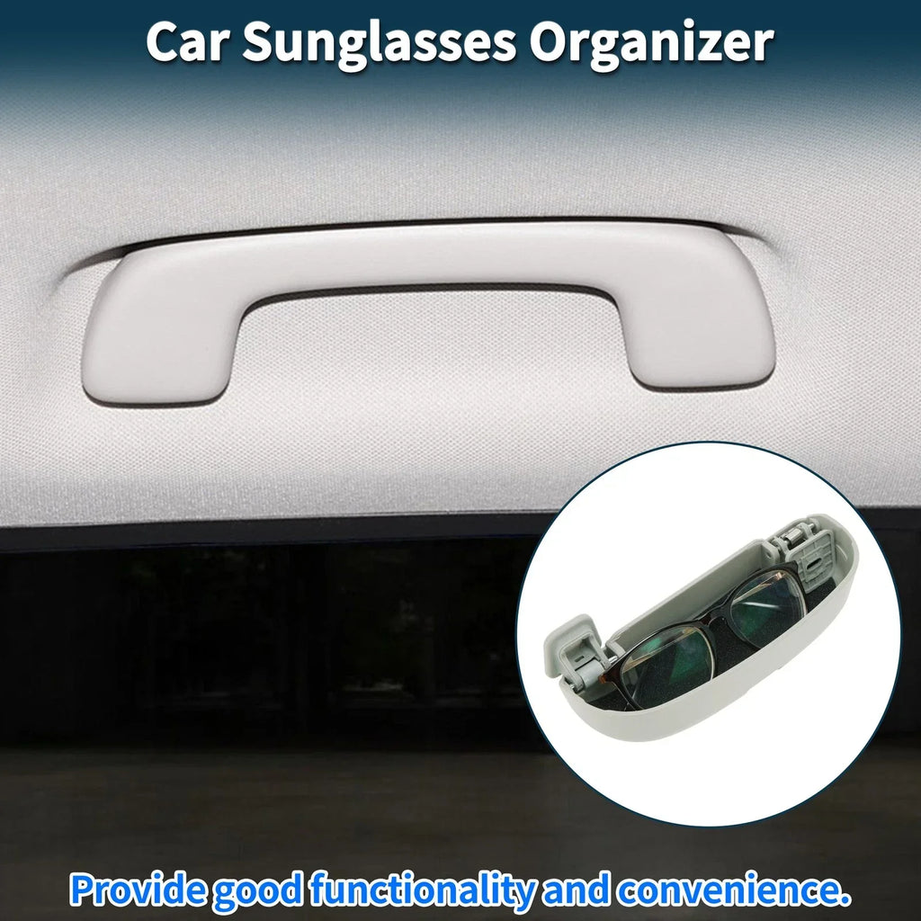 Car Sunglasses Case for Hyundai Tucson 2022-2025 ABS Grey 1 x Set