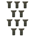 Flat Head Screws for John Deere (Replaces 21M7194) (Set of 10)