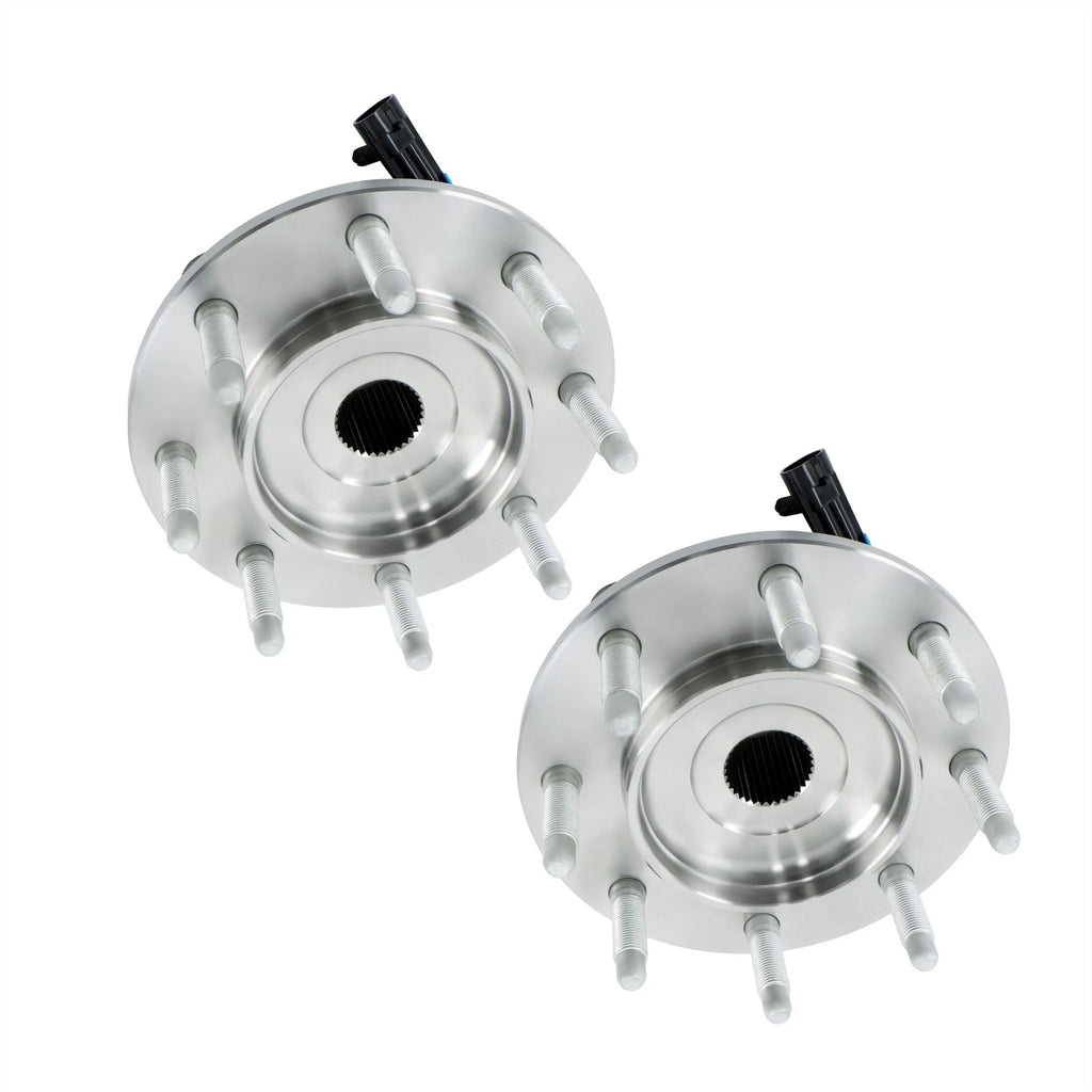 Pair Front Wheel Bearing Hubs for GMC Sierra 3500 Classic (2007) 4WD