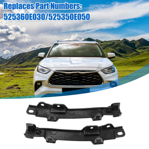 1 Pair Bumper Bracket Side Retainer for Toyota Highlander Hybrid (2019)