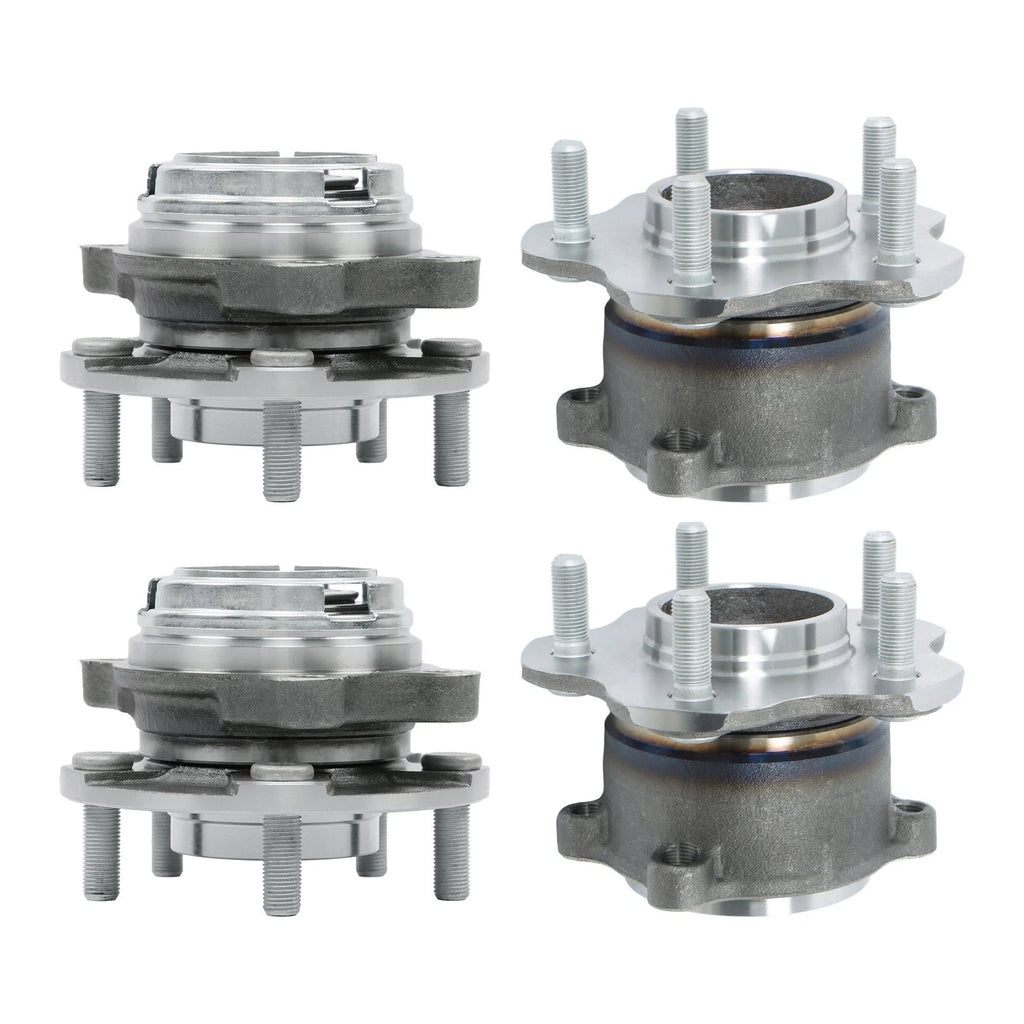 2X Front & 2X Rear Wheel Hub Bearing Assembly for Nissan Altima (2008â2012)