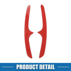 Steering Wheel Shift Paddle Covers for Porsche Cayenne Red (Set of 2)