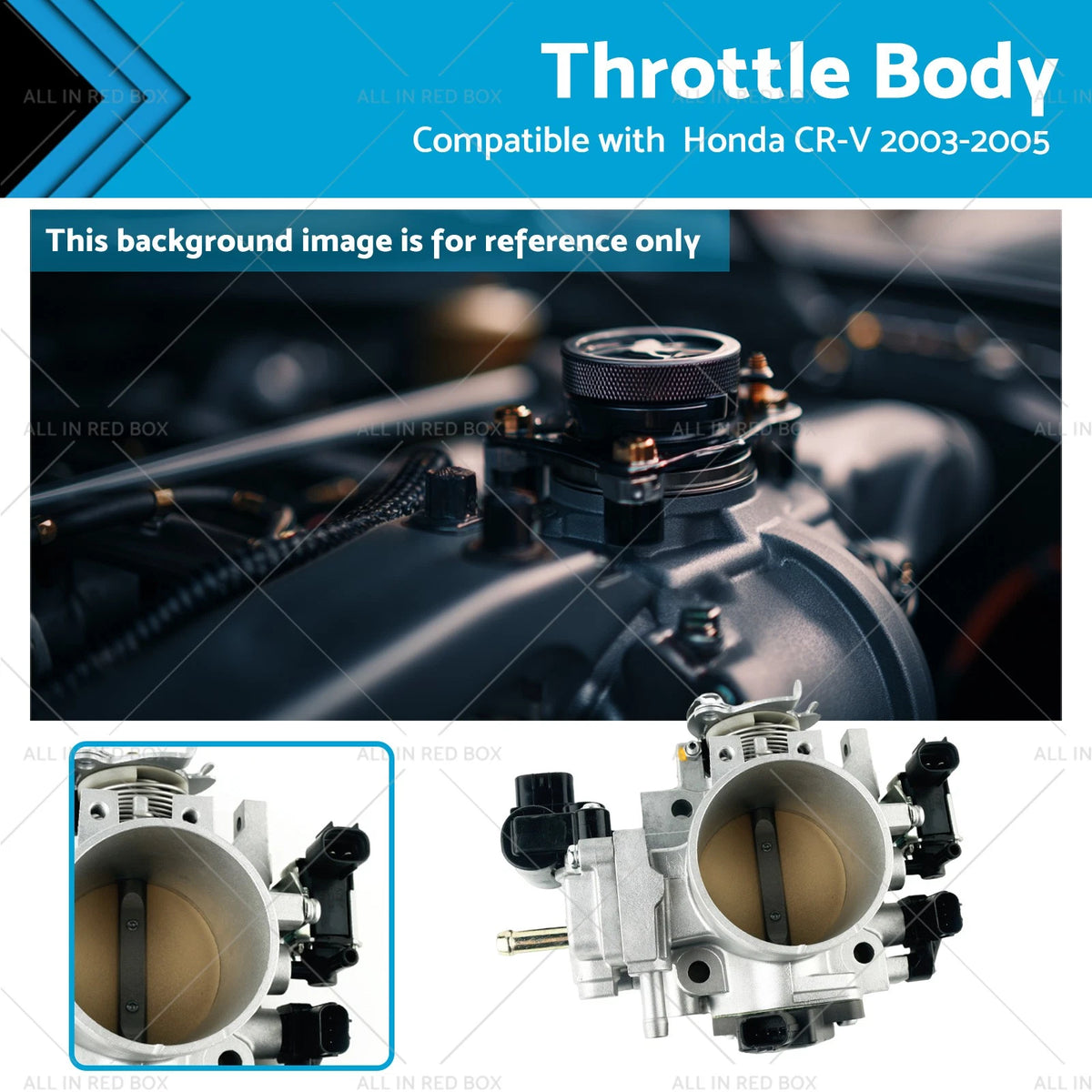 Throttle Body for Honda CR-V 2.4L (2003–2005) 16400-PPA-A11