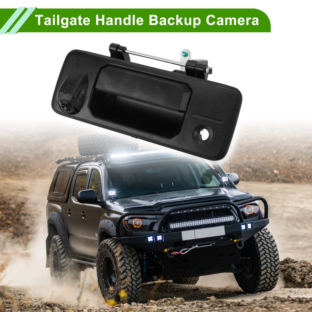 Tailgate Handle with Backup Rear View Camera No. 690900C090 for Toyota Tacoma (2016–2022)
