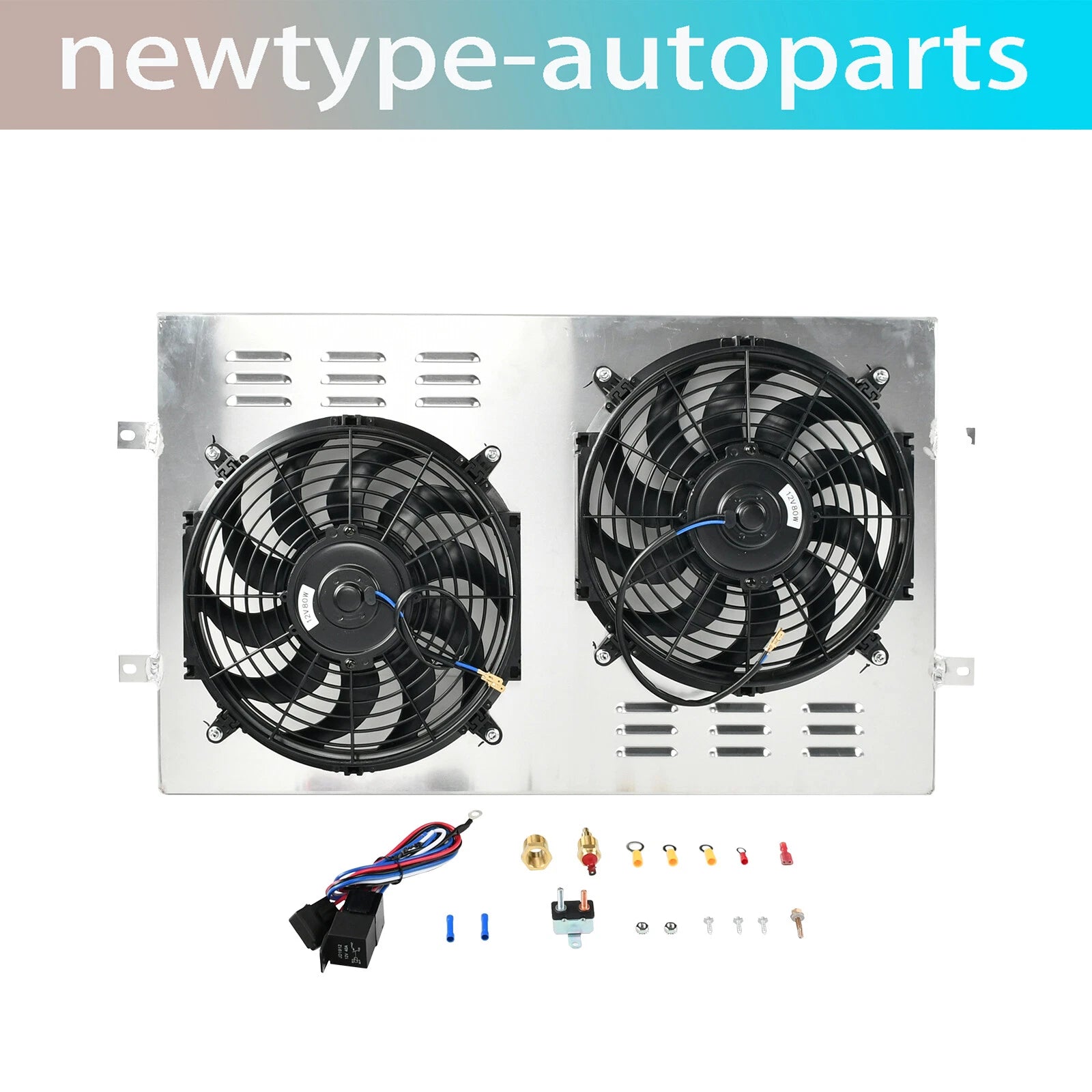 Electric Fan Shroud for Chevy GMC Truck C/K 1500 2500 3500 (1988–1999)
