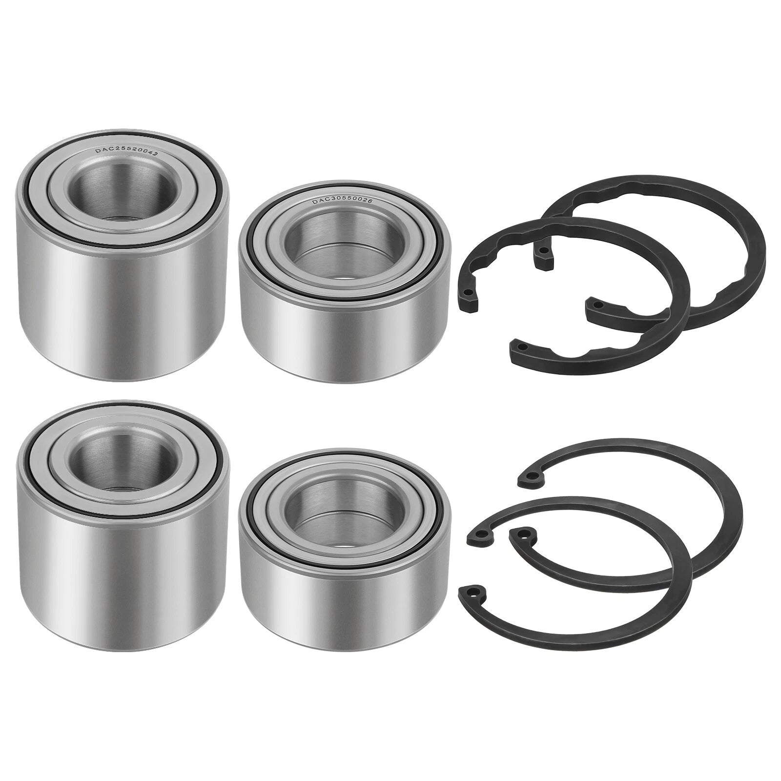 Front & Rear Wheel Bearings for Kawasaki Brute Force 650 750 (2003–2023) KVF650 KVF750