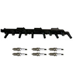 Ignition Coil & 6X Spark Plugs for Jeep Grand Cherokee Wrangler (1997–2006)