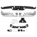 Chrome Rear Bumper Assembly for Ram 2500 3500 (2013–2018) with Sensor Holes