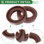 Set of 5 Oil Seal Rotary Shaft Seal FKM Rubber 22x35x8mm
