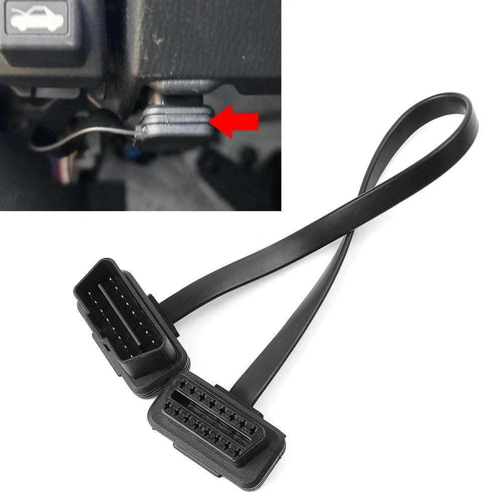 OBD II OBD2 16 Pin Male to Female Extension Cable for Car Diagnostics