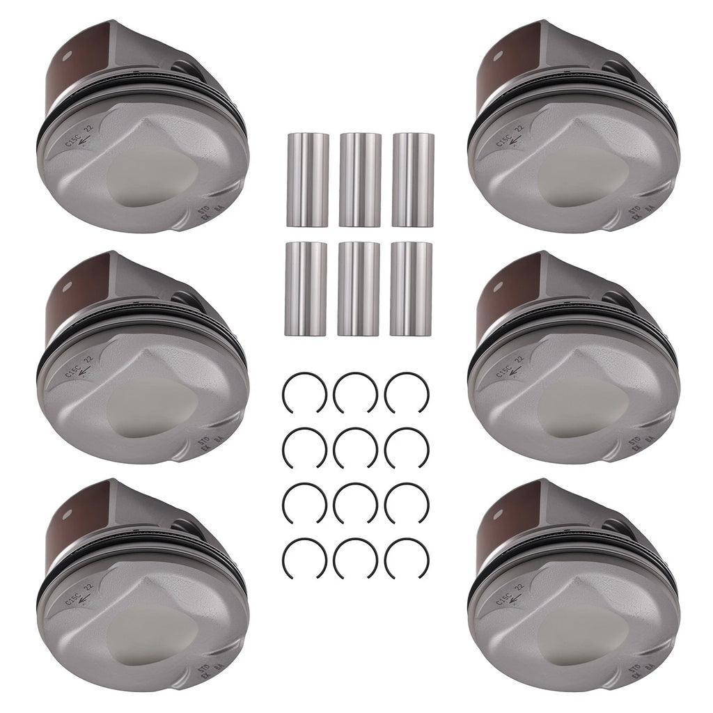 Supercharged Piston Assembly for Jaguar Land Rover (AJ126) 3.0L V6 