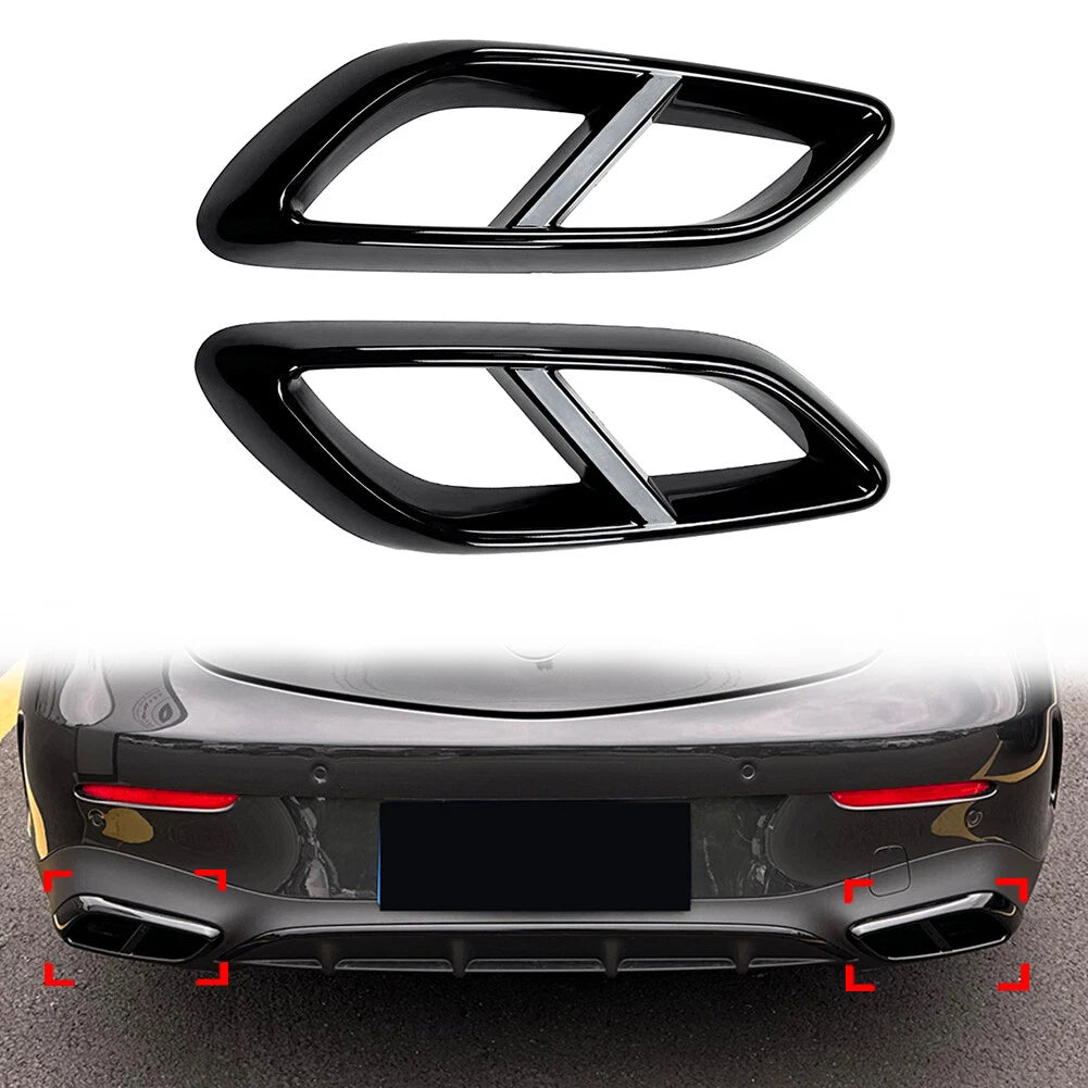 Rear Throat Exhaust Pipe Outlet Cover for Mercedes-Benz CLE Coupe (2024)