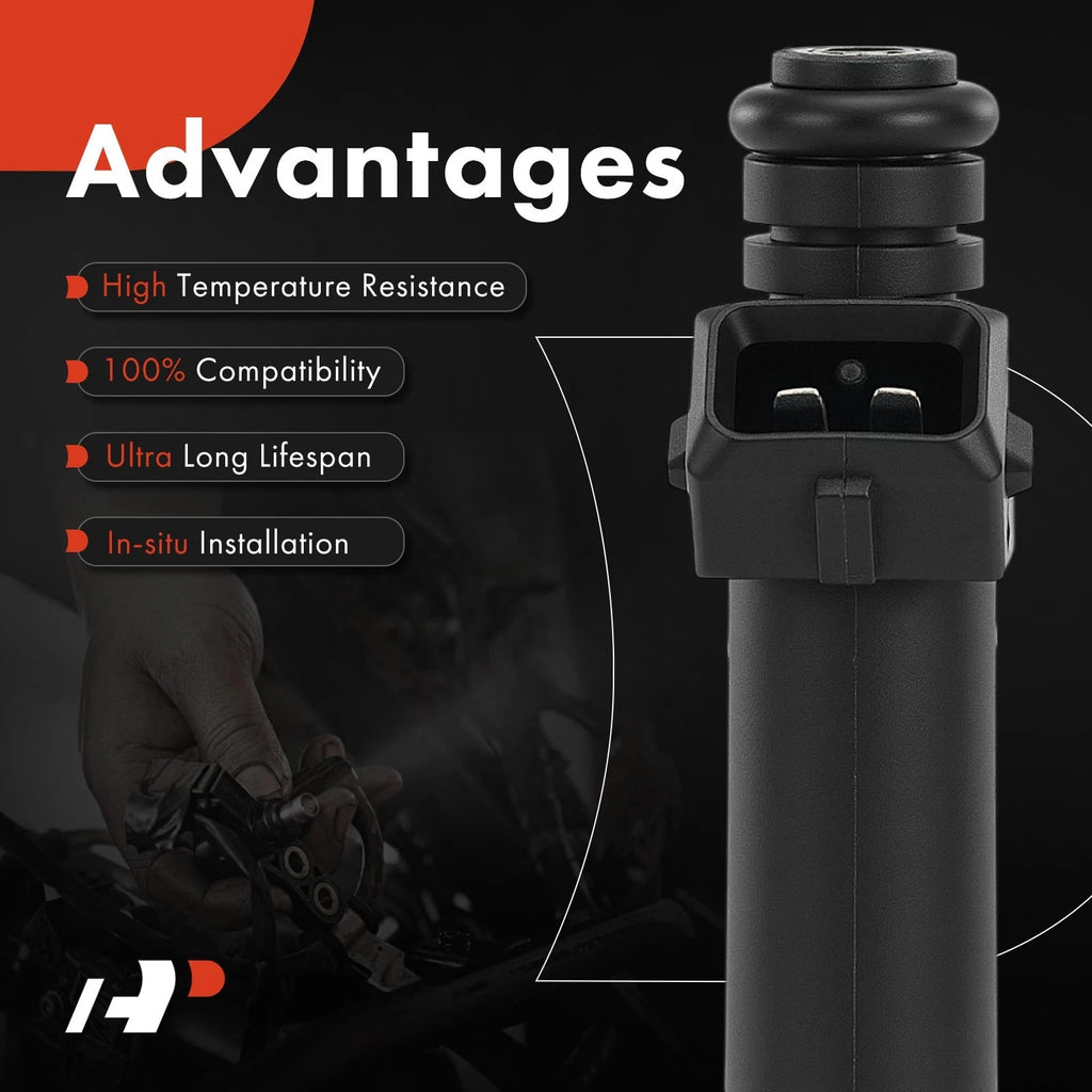 8x Fuel Injector for BMW 745Li 745i (2002–2003)