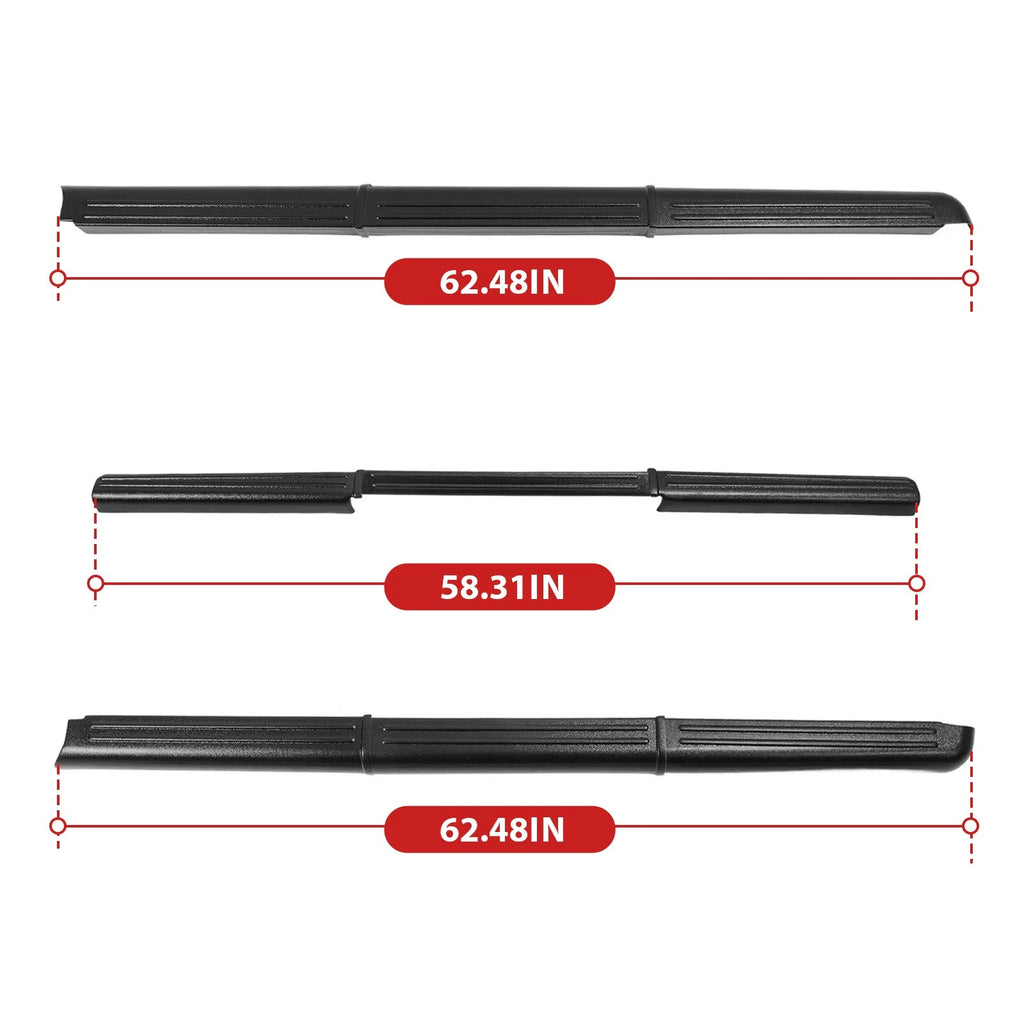 Bed Rail Caps & Tailgate Protector for Nissan Frontier (2005–2012)