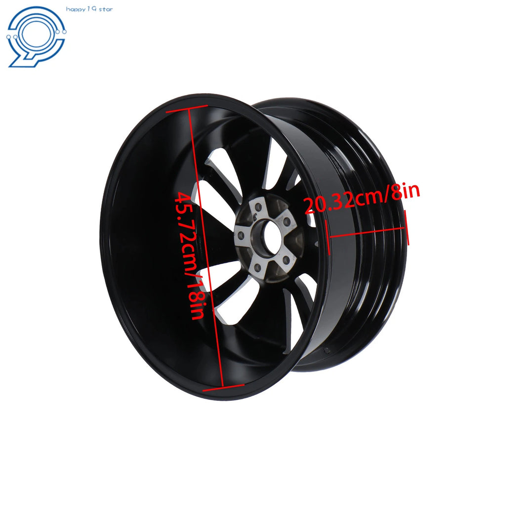 18" Machined Black Alloy Wheel Rim for Honda Accord (2016–2017)