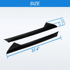 Set of 2 Windshield Outer Trim Molding for Ford Explorer (2011-2019)