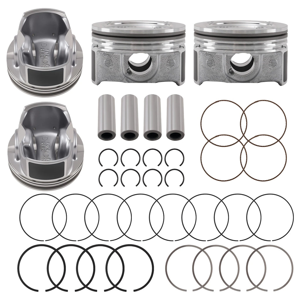 Set of 4 Pistons & Rings Kit for Chevy Cruze Sonic Trax Encore (2011–2021)