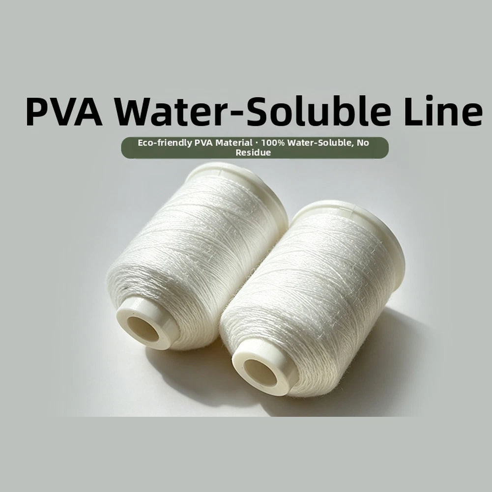 Water Soluble PVA Line 202 402 for Bait Binding Fly Tying (0.28mm, 0.18mm)