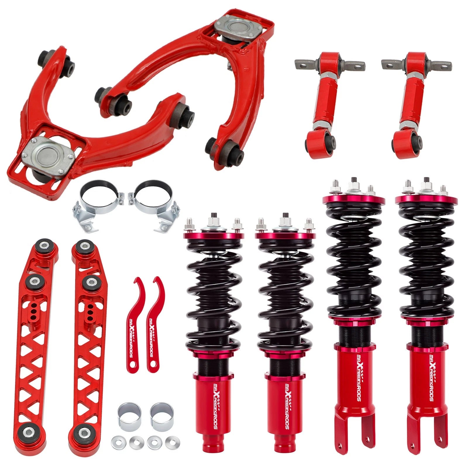 Coilover Lowering Kit & Camber Kit for Honda Civic (1996-2000)
