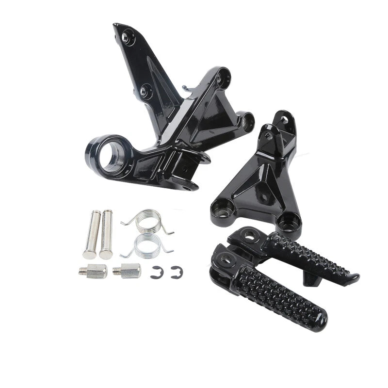 Front Driver Footrests Foot Pegs Bracket for Honda CBR1000RR (2017–2025)