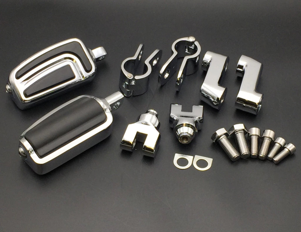 AirFlow FootPeg Mount Bracket for Harley Road King Sportster 883 CVO