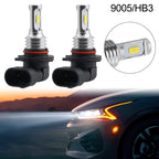 2X 9012 LED Headlight Bulbs for RAV4 (2016–2018)