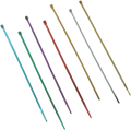 Set of 10 Chrome 4" Cable Ties for Various Applications (10-6012C-10-HC3)