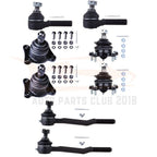 Set of 8 Suspension Tie Rod Ends & Ball Joints for Toyota Pickup 4WD