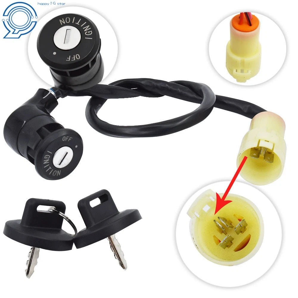 Ignition Key Switch for Honda TRX400 FW Foreman (1995–2003)