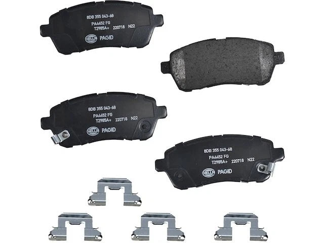 Front Brake Pad Set for Mazda 2 (2011–2014) ZW454PR