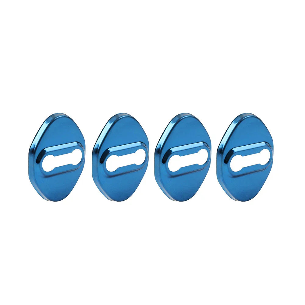 Blue Door Lock Protective Cover for Honda, Toyota, Mazda, Hyundai