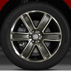 20x8 Factory Wheel (Gunmetal Dark Smoked Hypersilver Machined Bright) for XT5