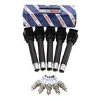 Set of 5 Ignition Coils for Volkswagen Golf (L5)