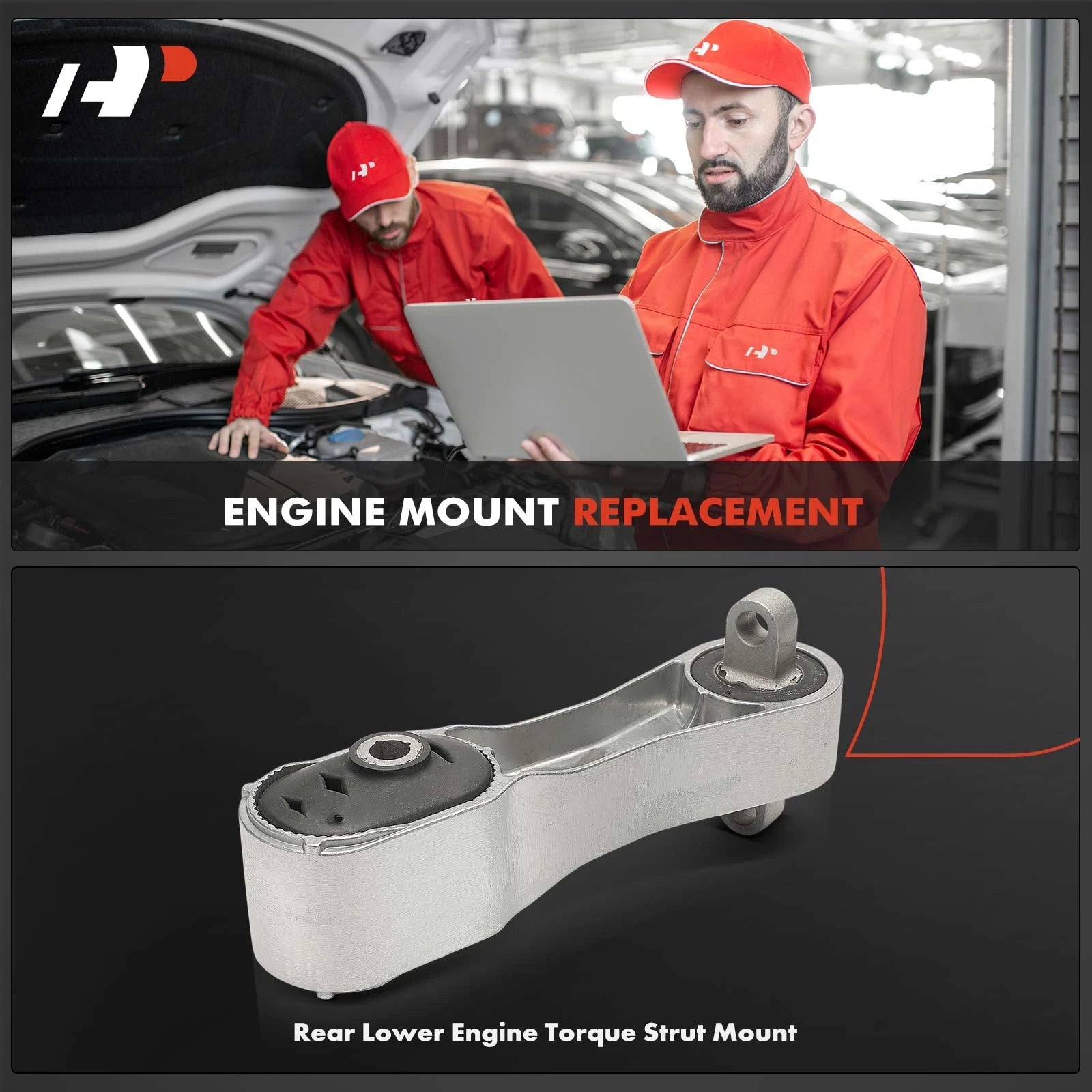 Rear Lower Engine Torque Strut Mount for BMW M235i xDrive (2020-2021)