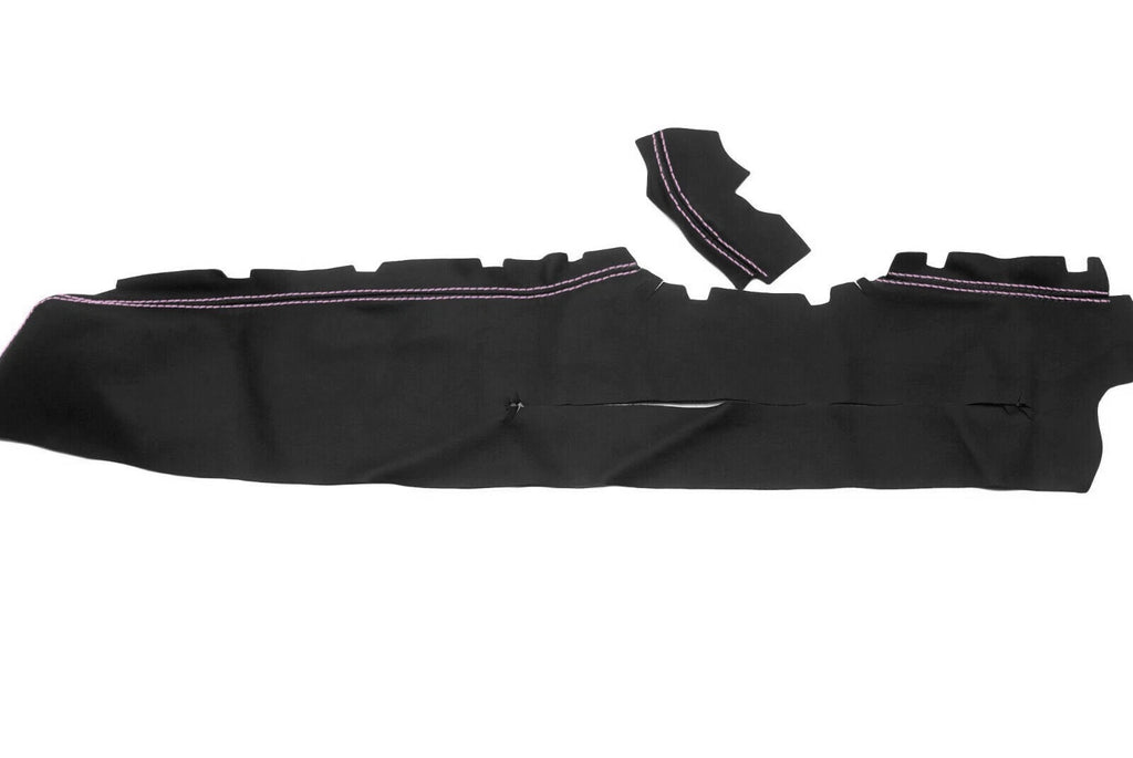 Dash Trim Leather Cover for Chevrolet Camaro (2012–2014) Pink Stitch
