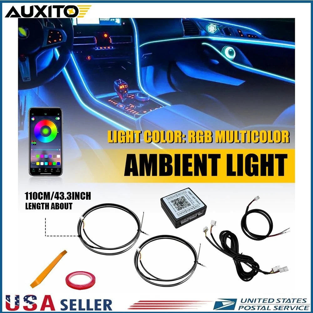 Multicolor LED Sunroof Ambient Lamp for Panoramic Skylight (APP Control)