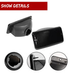 Front Bumper Signal & Fender Side Marker Lamp Cover for Jeep Wrangler (1997–2006)