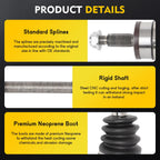 Front Right CV Axle for Chrysler 300 Dodge Charger Magnum (2005–2020)
