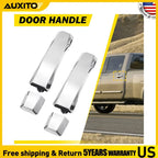 2X Chrome Outside Door Handle for Nissan Titan (2004–2015) OE80640-7S200