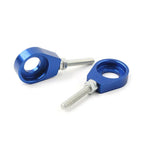 15mm Chain Adjuster Tensioner Blocks for Dirt Bike Quad ATV CRF50 SSR Blue