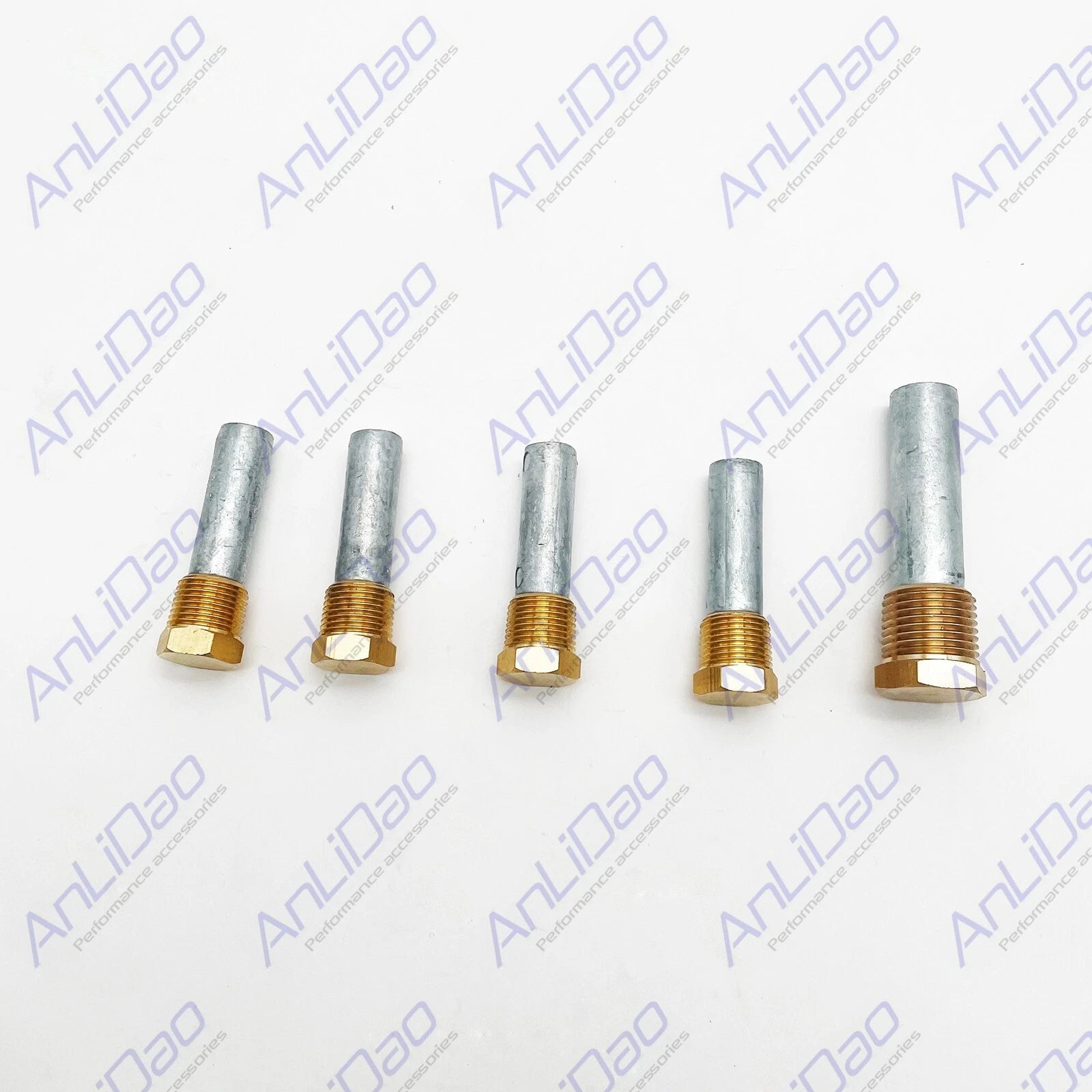 Zinc Pencil Anode Kit for Yanmar 6LY 6LP 4LHA Engines (119773-92600)
