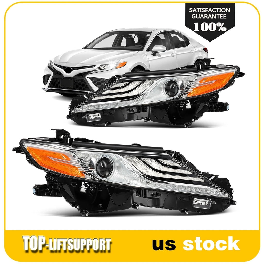Full LED DRL Projector Headlights for Toyota Camry (2018–2024)