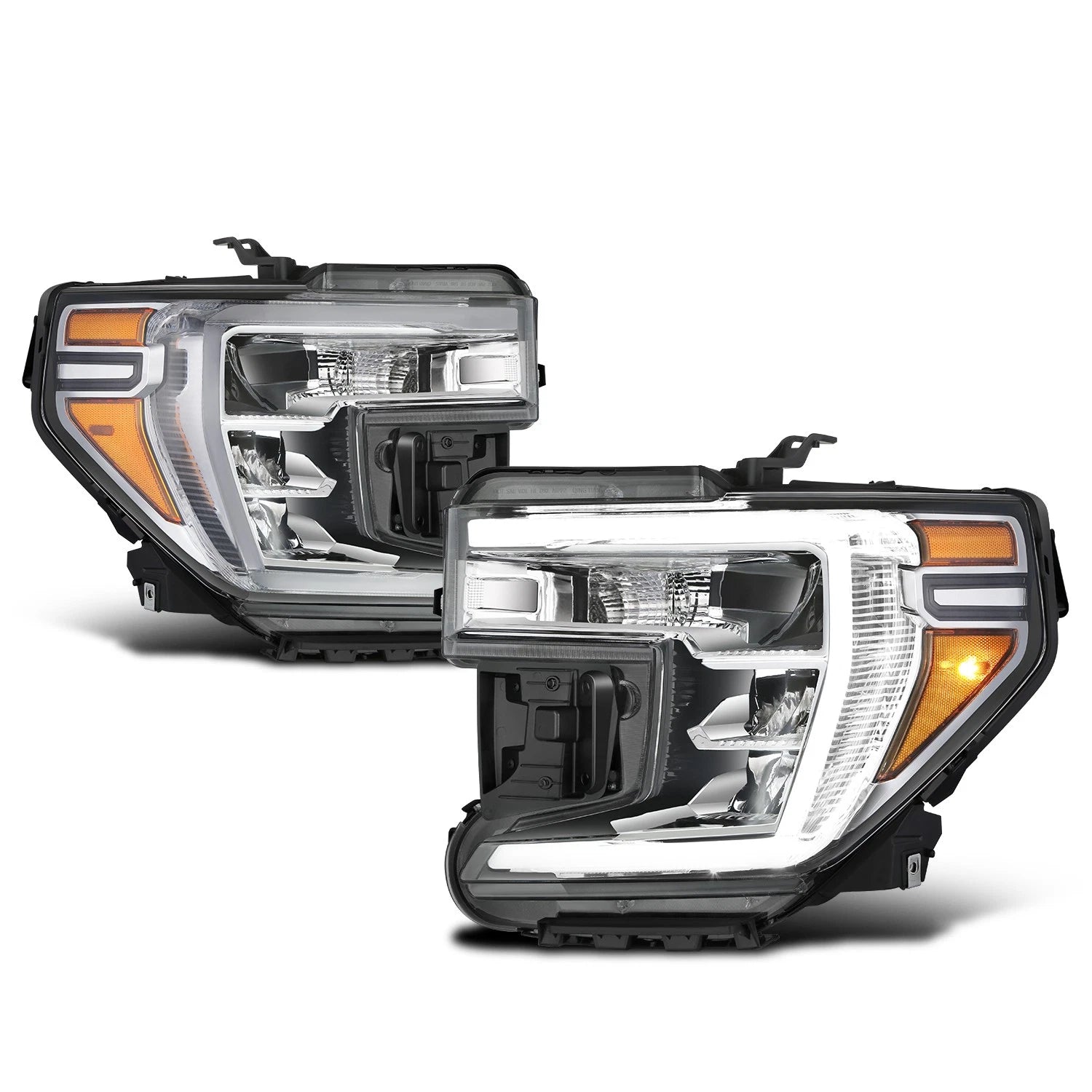 Rear Bumper Face Bar for Ford F-150 Lincoln Mark LT (2004–2008) Chrome